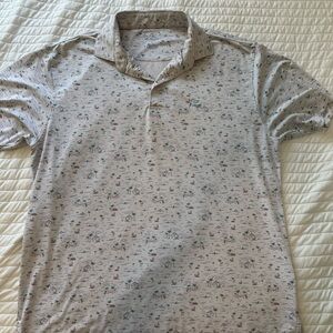 Mens L Rhoback Golf Shirt